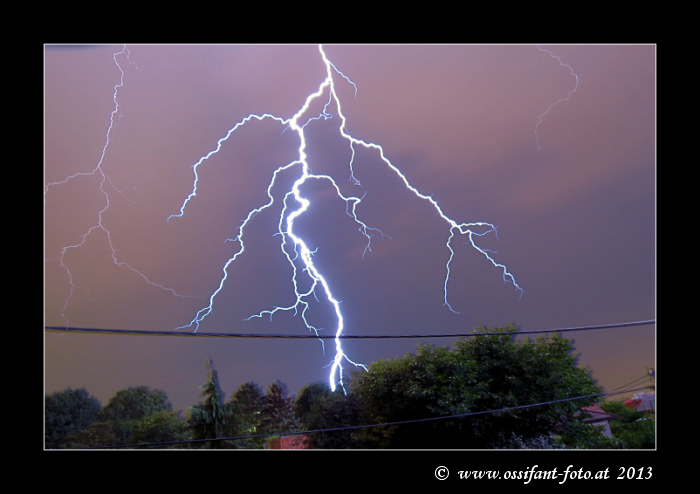 Gewitter 07. August 2013